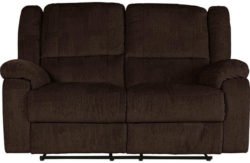 Collection Shelly Regular Manual Recliner Sofa - Chocolate